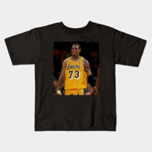 Dennis Rodman in Lakers Kids T-Shirt